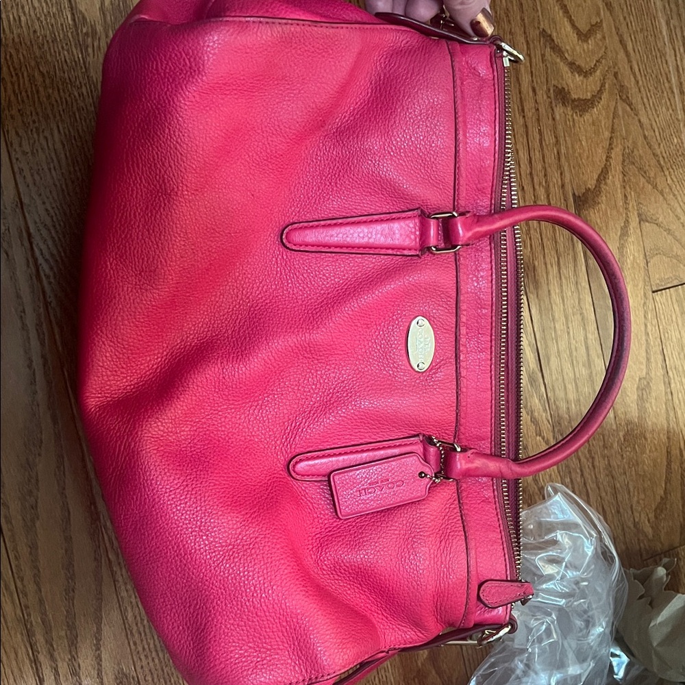Coach Pink Crossbody Bag - Picture 2 of 10